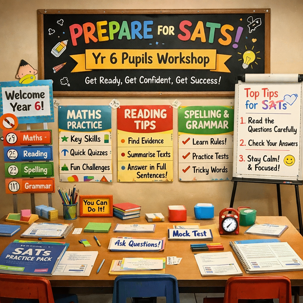 SATS Prep Workshop for Year 6 Pupils-1
