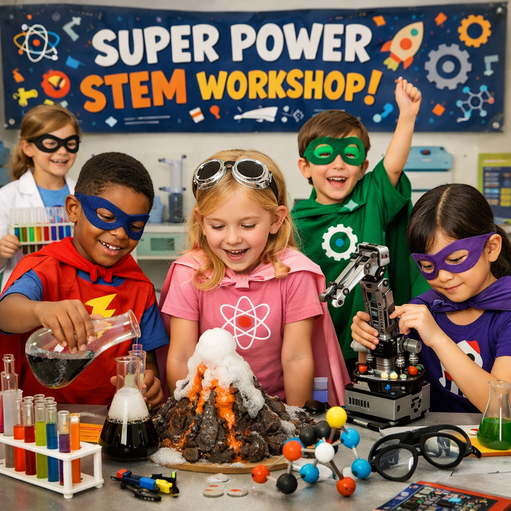 Super Power STEM Workshop Children